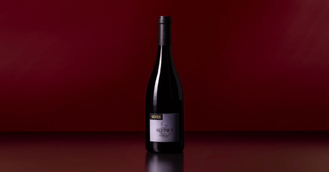 Bindo Block 5 with red background