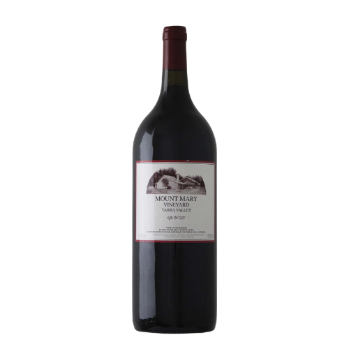 2003 Mount Mary Quintet Bordeaux Blend wine bottle on a white background