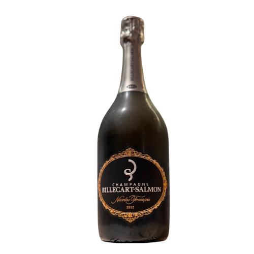2012 Billecart-Salmon Cuvée Nicolas François in a white background