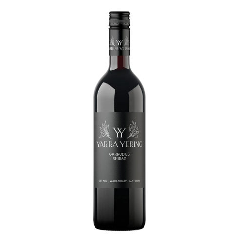 2014 Yarra Yering Carrodus Shiraz in a white background
