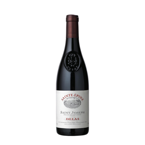 Delas Saint-Joseph Sainte-Epine 2018 red wine magnum 1.5L in white background