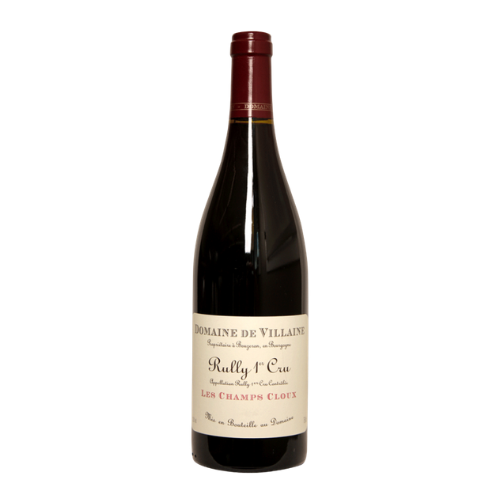 2020 Domaine de Villaine Rully 1er Cru Les Champs Cloux in a white background