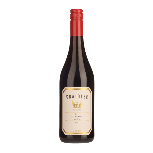 2021 Craiglee JADV Shiraz Viognier in a white background