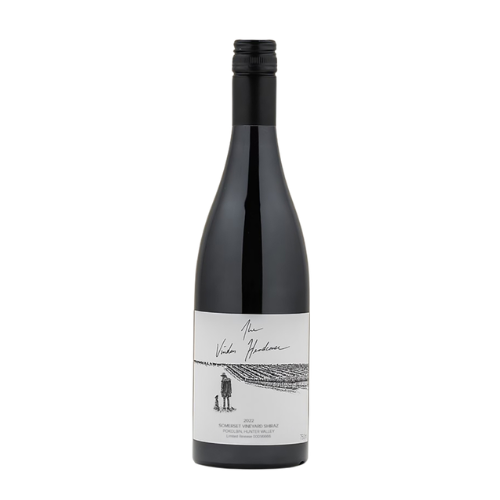 2022 Vinden Somerset Vineyard Shiraz in a white background
