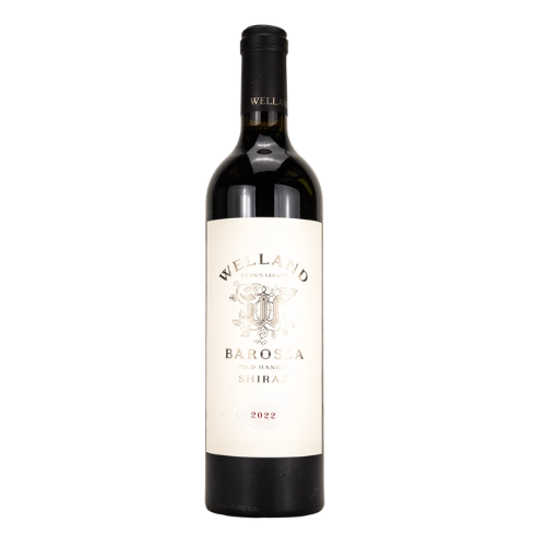 2022 Welland Old Hands Shiraz in white background