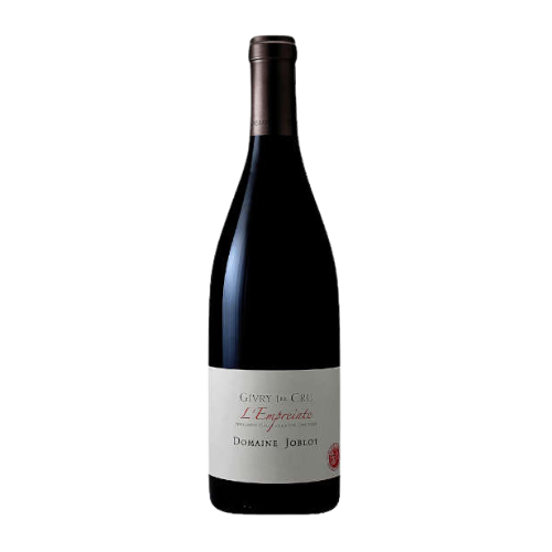 2023 Domaine Joblot Givry 1er Cru Empreinte wine bottle on a white background