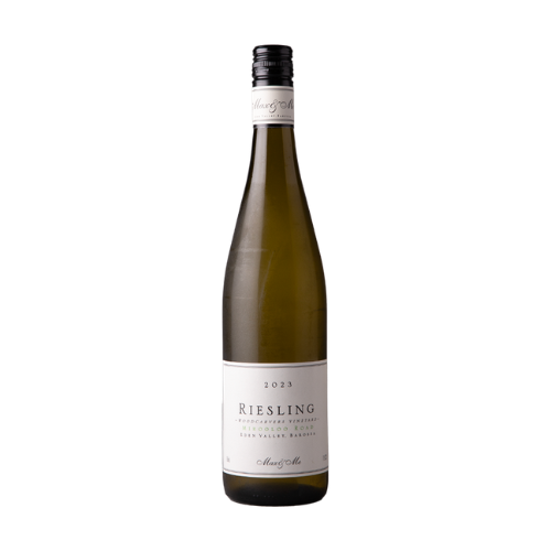 2023 Max and Me Mirooloo Road Riesling in a white background