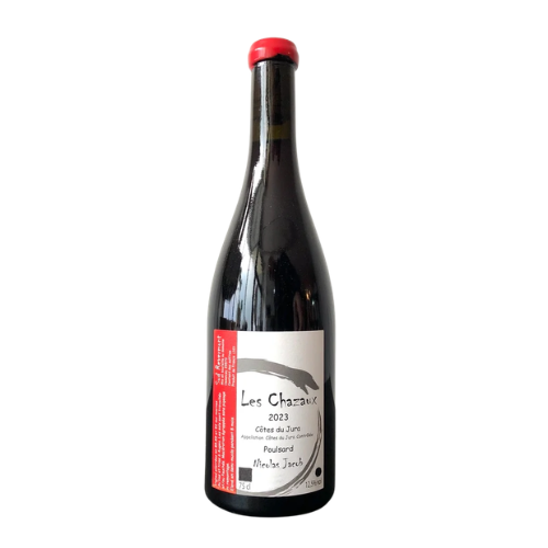 2023 Nicolas Jacob Les Chazaux Côtes du Jura in a white background