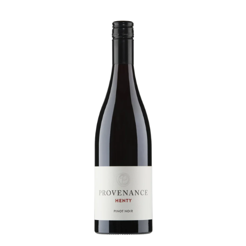 2023 Provenance Henty Pinot Noir in a white background