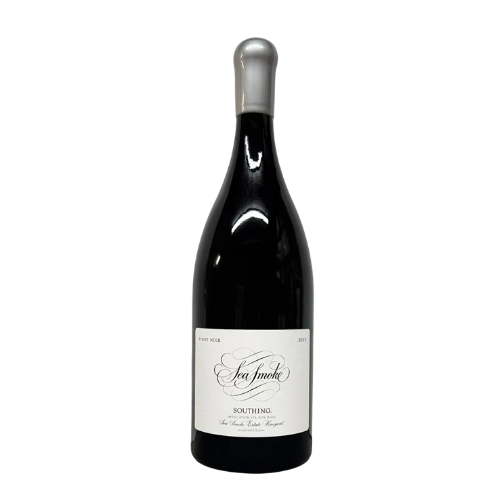 2023 Sea Smoke Southing Pinot Noir in a white background