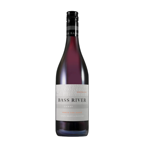 2024 Bass River Gamay in a white background
