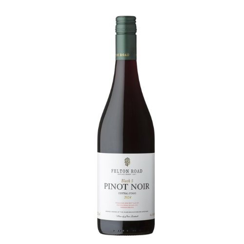 2024 Block 5 Pinot Noir in white background