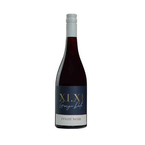 2024 Georgia Dale Pinot Noir in white background