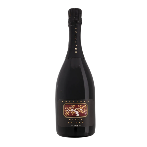 2025D Rockford Black Sparkling Shiraz in a white background