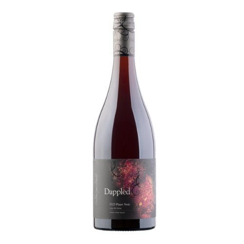 2025 Dappled Single Vineyard Les Verges wine bottle on a white background