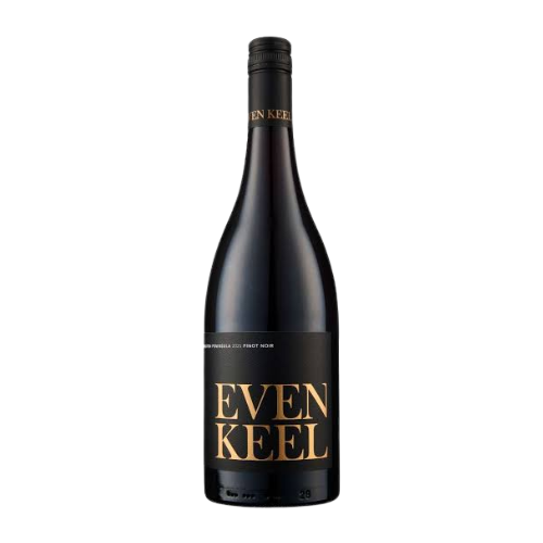 2025 Even Keel Pinot Noir in a white background