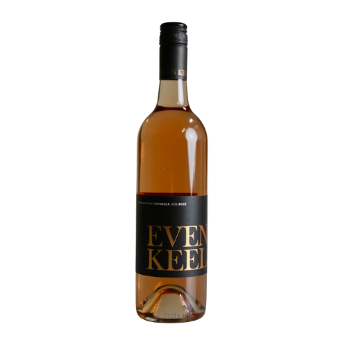 2025 Even Keel Rosé in a white background