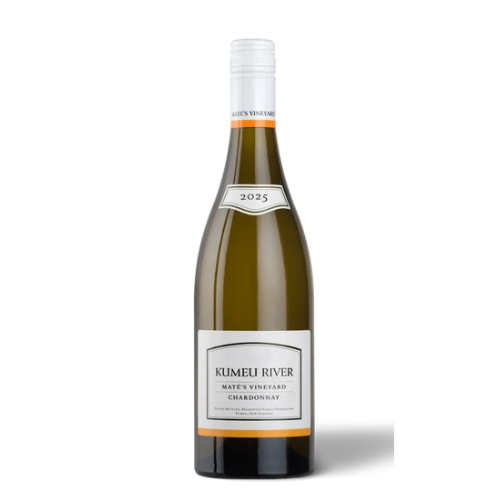 2025 Kumeu River Mates Vineyard Chardonnay in white background