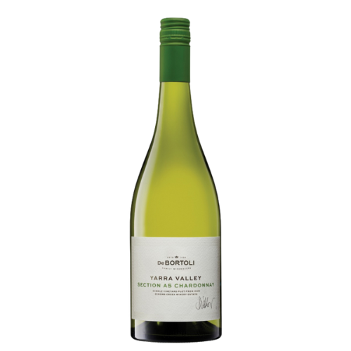 2022 Single Vineyard A5 Chardonnay wine bottle on a white background