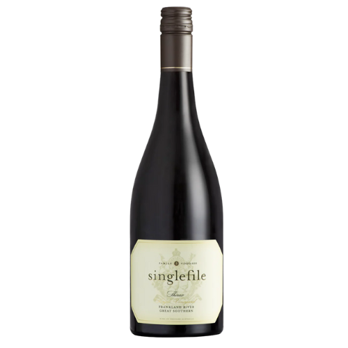 Singlefile Frankland River Shiraz 2024 red wine bottle