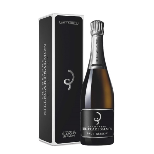 Billecart-Salmon Le Réserve NV gift boxed Magnum Champagne bottle on a white background