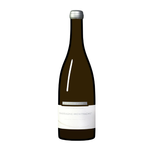 Bruno Colin Chassagne-Montrachet 2023 Burgundy white wine bottle in white background