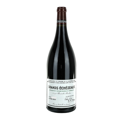 2022 Domaine de la Romanée-Conti Échezeaux Grand Cru wine bottle on a white background.