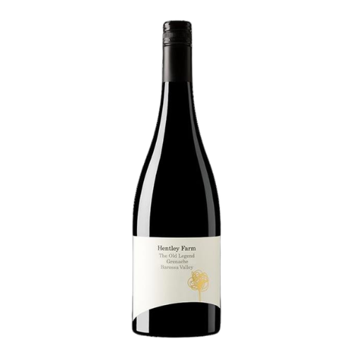 Hentley Farm Old Legend Grenache 2021 Barossa Valley red wine bottle in white background