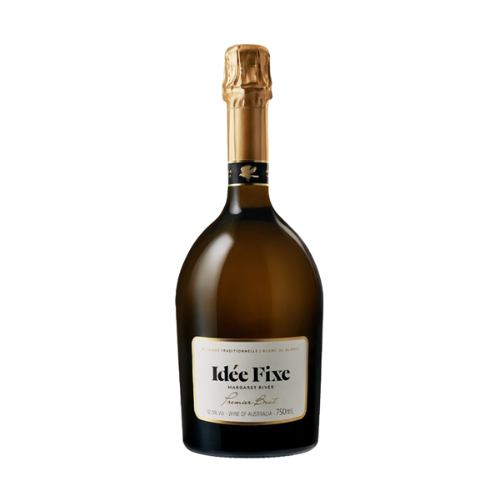 Idee Fixe Blanc 2023 white wine bottle on a white background