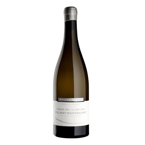 Bruno Colin Puligny-Montrachet La Truffiere 2023 Premier Cru Burgundy white wine bottle in white background