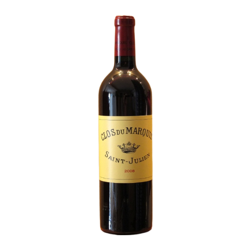 2008 Clos du Marquis Saint-Julien in white background