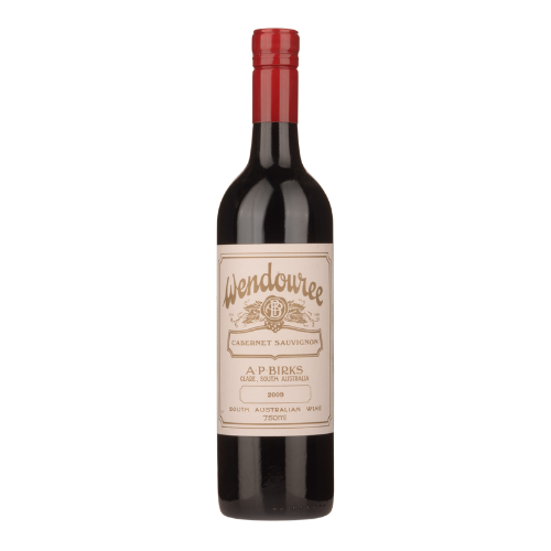 2009 Wendouree Cabernet in a white background