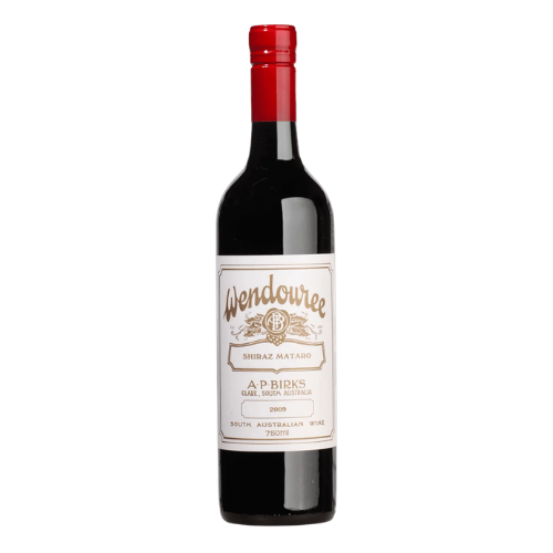 2009 Wendouree Shiraz Mataro in a white background