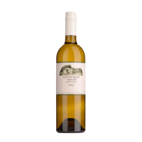 2010 Mount Mary Triolet in a white background