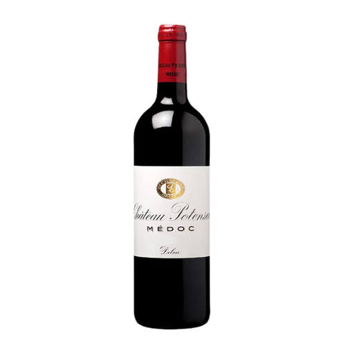 2012 Château Pontensac in white background