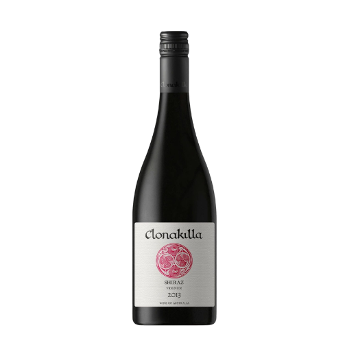 2013 Clonakilla Riesling wine bottle on a white background
