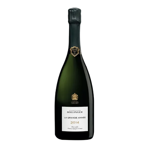 2014 Bollinger La Grande Année in white background