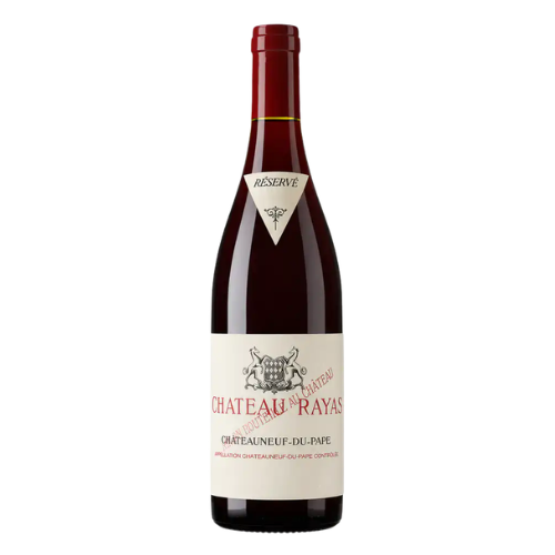 2015 Château Rayas Pignan in a white background