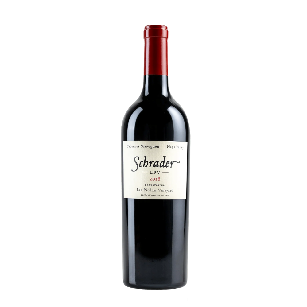 2018 Schrader LPV Cabernet Sauvignon in a white background
