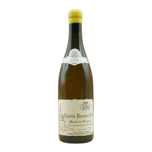 2019 Raveneau Montee de Tonnerre wine bottle on a white background