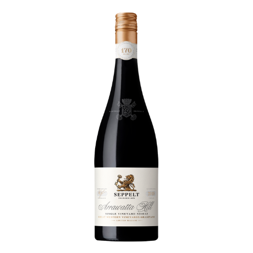 2019 Seppelt Arrawatta Hill Single Vineyard wine bottle on a white background