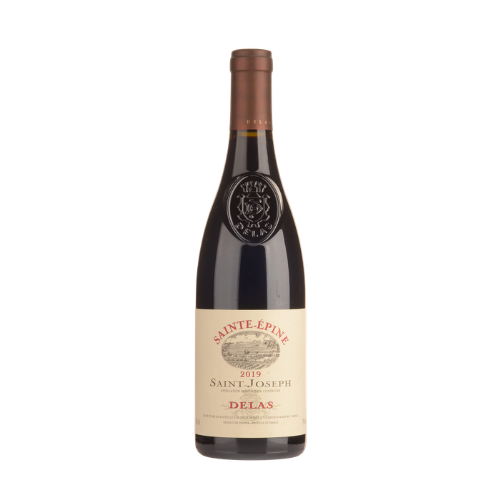 Delas Saint-Joseph Sainte-Epine 2019 red wine magnum 1.5L in white background