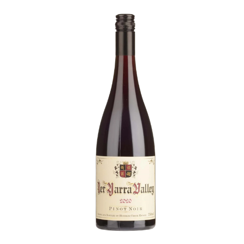 2020 Hoddles Creek 1er wine bottle on a white background