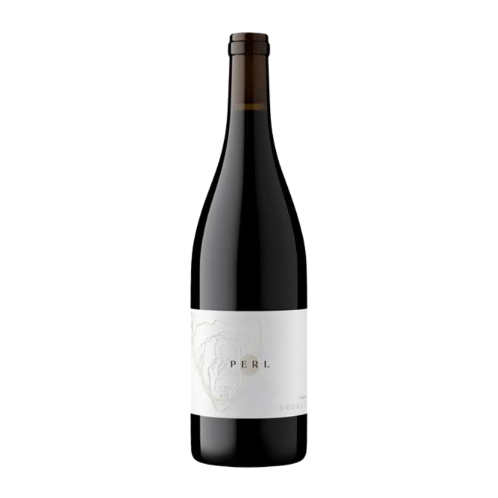 2021 Booker Perl Syrah in a white background