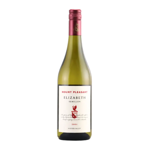 2021 Cellar Aged Elizabeth Semillon in white background