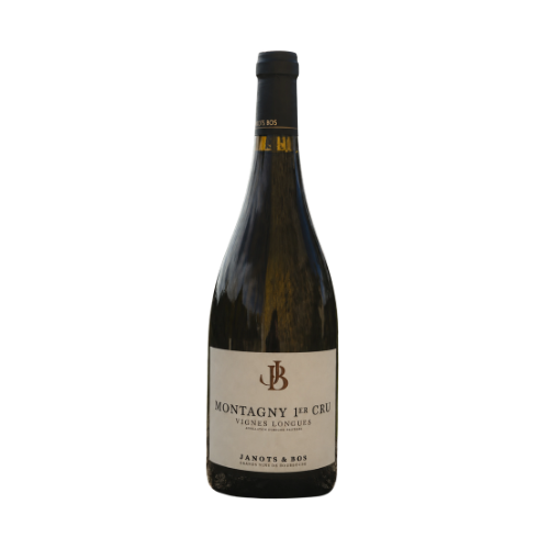 2021 Janots & Bos Montagny 1er Cru Les Vignes Longues in a white background