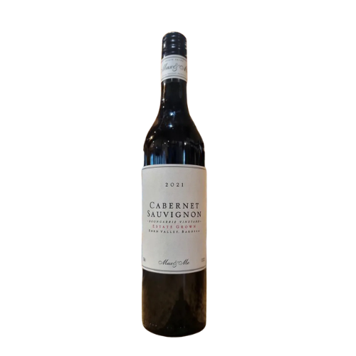 2021 Max and Me Estate Cabernet Sauvignon in a white background