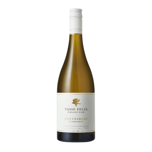 2021 Vasse Felix Heytesbury Chardonnay in a white background