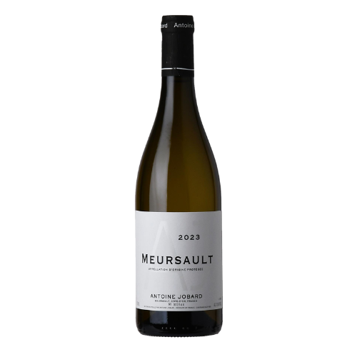 A bottle of 2022 Antoine Jobard Meursault Chardonnay in white background