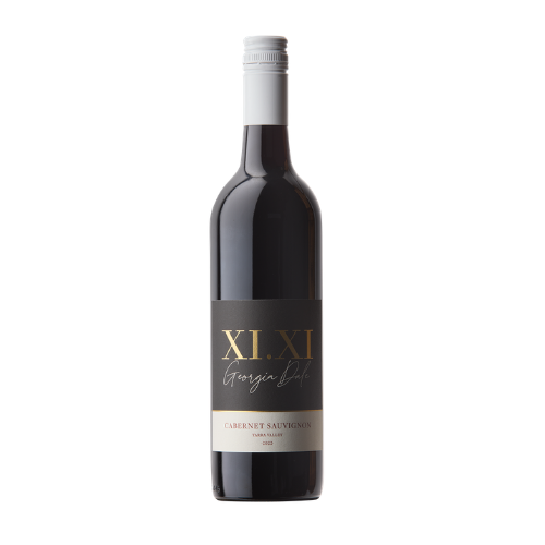 2022 Georgia Dale Cabernet Sauvignon in white background